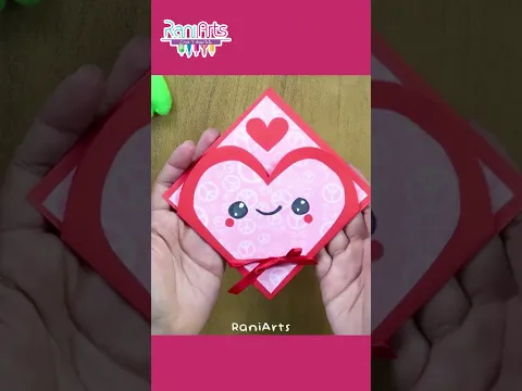 ¡TARJETA CORAZÓN que esconde una sorpresa! 💌❤️✨ #shorts #greetingcard #tarjetasdefelicitación