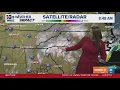 Snow begins to fall in areas of Central Georgia Meteorologists Ansley Parker and Alex Pry have more