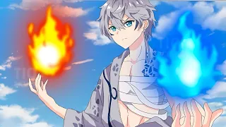 شاب يتظاهر بالضعف امام الناس والكل بيستهزا بيه ولكنه بيظهر طاقه سحريه مخيفه بتصدم الكل ملخص انمي 