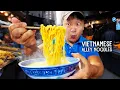 6AM Vietnamese Alley Breakfast Noodles Hidden STREET FOOD Tour in Saigon Vietnam