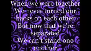 avant separated lyrics
