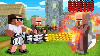 This Villager has 1,000,000 Hearts in Minecraft..