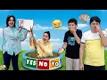 Download Lagu YES NO YO | Triple Family Comedy Challenge | Aayu and Pihu Show