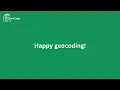 How to Geocode data in Excel spreadsheets with OpenCage - Nocode Tutorial