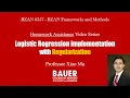 BZAN6357 Framework HW Assist - Logistic Regression implement w Regularization Bauer UH BZAN