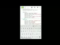 Android SMS app tutorial AIDE tutorial