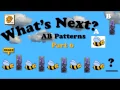 Learning AB Patterns What s Next Part 6 Spring