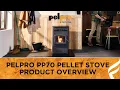 PelPro PP70 Pellet Stove Product Overview