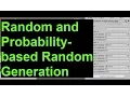 Random and Probability-based Random Generation Unity GameDev Technique