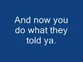 Rage against the machine - Killing in the name Lyrics