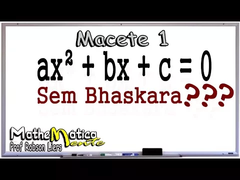 Download MP3 RESOLVA RÁPIDO EQUAÇÃO DO 2º GRAU \