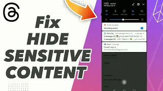 HOW TO FIX THREADS HIDE SENSITIVE CONTENT