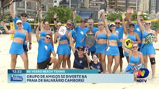 BG Verão destaca beach tennis em Balneário Camboriú