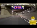 CA-HSR Opened Cesar Chavez In Fresno CA - Night Time Drive Mono St Closure