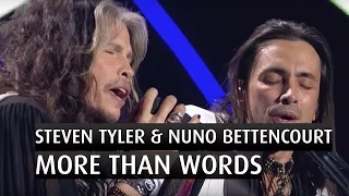 Steven Tyler Nuno Bettencourt More than words - The 2014 Nobel Peace Prize Concert