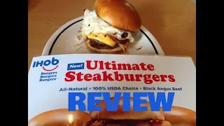 IHOb IS ACTUALLY GOOD IHOP Big Brunch Burger Review