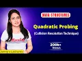 8 2 Hashing - Quadratic Probing Collision Resolution Technique Data structures and algorithms