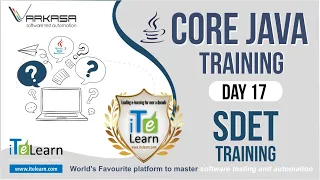 Core Java Training Day 17 March 2020