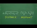 Distance Formula vs Mid-Point Formula