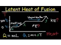 Latent Heat of Fusion and Vaporization Specific Heat Capacity Calorimetry - Physics