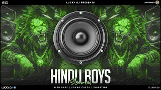 Slowed And Reverb Song Remix🎧Hindu Boys DJ | JBL High Bass | Speaker Power | Dj Gana | Competition