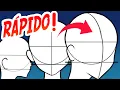 How to Draw Anime Heads in Different Positions
