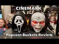 Cinemark SAW X Jigsaw Collectible 3D LED Light-Up Popcorn Bucket Scream Popcorn Bucket Review