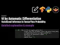 Variational Inference by Automatic Differentiation in TensorFlow Probability