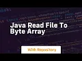 java read file to byte array