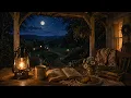 Summer Night Gazebo Relaxing Book Cool Night Air 3 HOURS