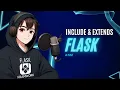 Flask Template Inheritance Reusability Explained extends include with Source Code Hindi