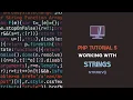 PHP STRINGS TUTORIAL strrev Reverse a string