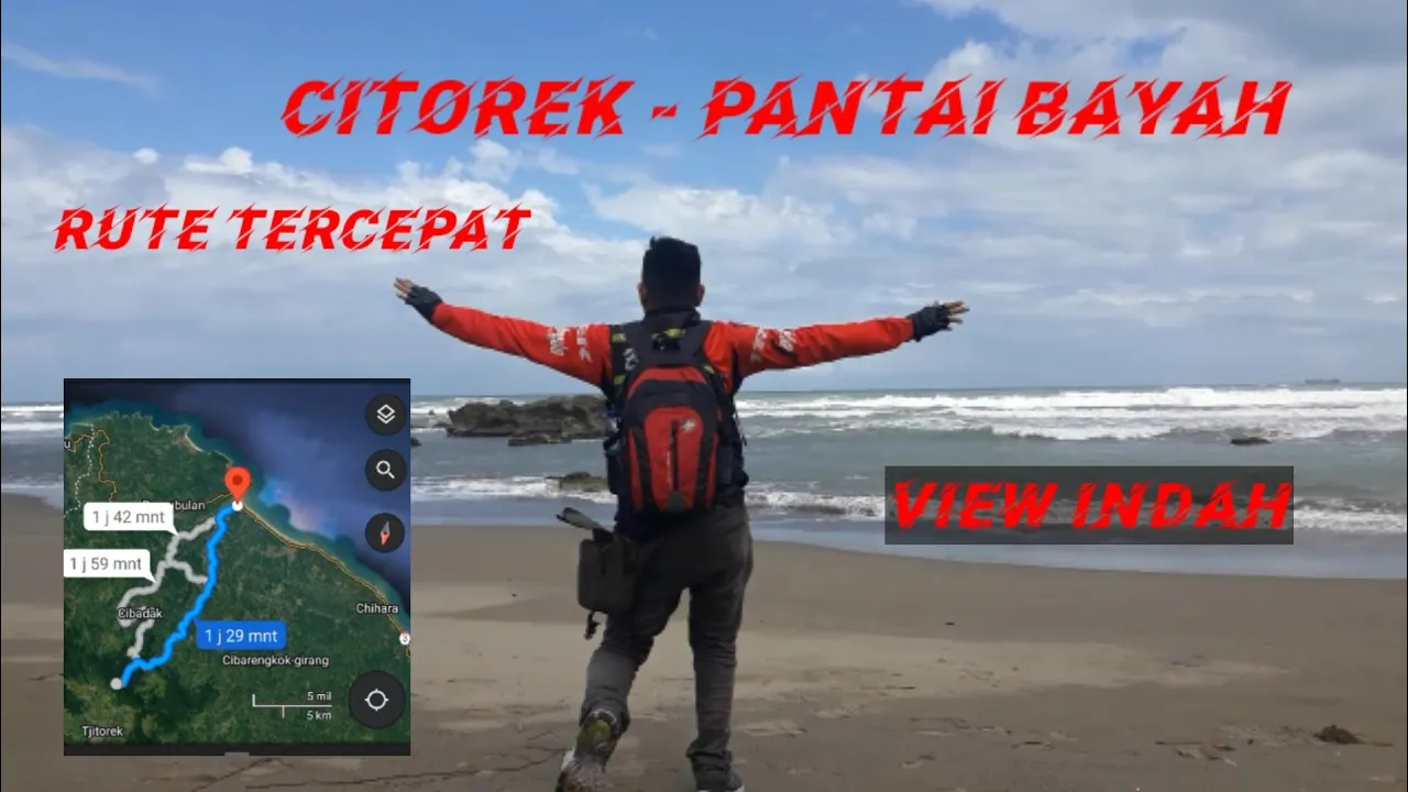 Citorek Bayah ll Rute tercepat menuju pantai bayah via Citorek gn luhur negri diatas awan