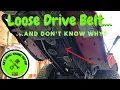 Quick fix for a loose drive belt Sluggish or no drive power on Craftsman YT4000 Lawn Tractors