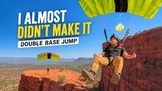 I Finally Did a Double BASE Jump!