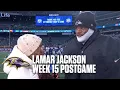 Lamar Jackson reflects on joining Michael Vick as one of two QB s to be in 6 000 rushing yards club