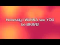 Brave - Sara Bareilles (Lyrics)