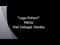 Download Lagu Nikita-Hati sebagai hamba