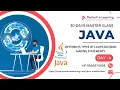 DAY 4 Loops - Different types of loops Decision Making Statements 30 Days Java Master Class