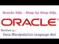 Oracle Sql Step by Step Approach 083 modify existing data in a table update