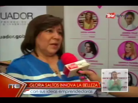 Gloria Saltos innova la belleza con sus ideas emprendedoras