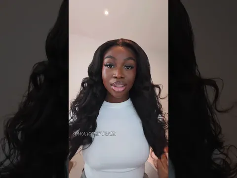 Do you prefer a middle part or a side part? #wigs #wavymyhair #humanhair #hairstyle