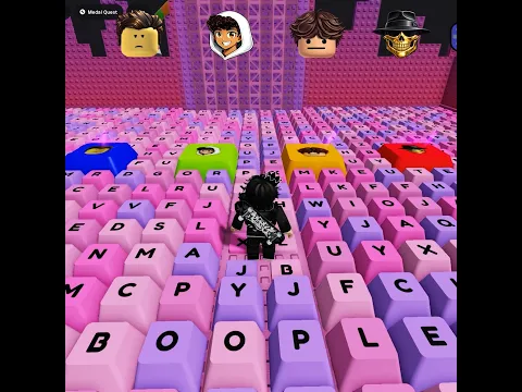 Lollipop Boss vs STRONG Players 🍭 #roblox #keyboardescape