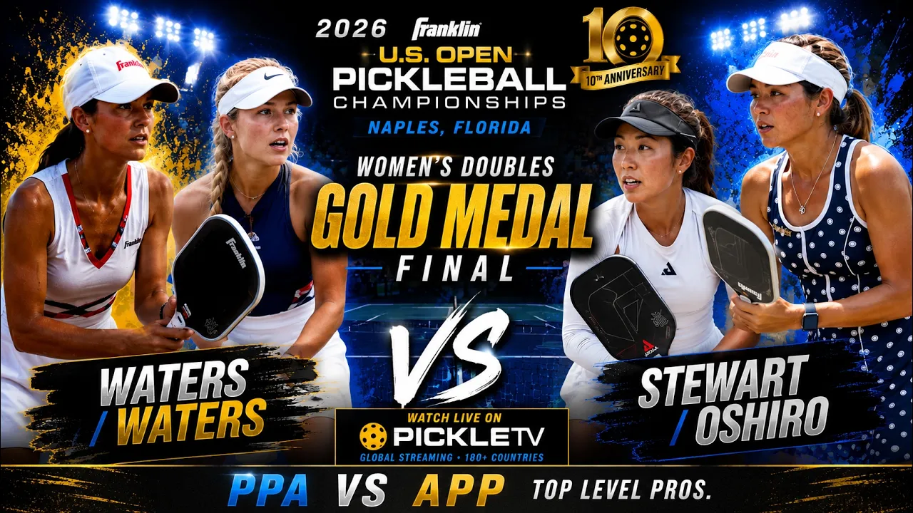 2026 Franklin U.S. Open Pickleball Championships | Women’s Pro Doubles Gold Medal Match