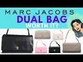 MARC JACOBS THE DUAL BAG REVIEW MARC JACOBS BAG REVIEW SHOPPING MARC JACOBS HANDBAG REVIEW