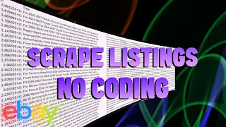 How To Scrape eBay Listings No Code Needed