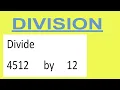 Divide 4512 by 12
