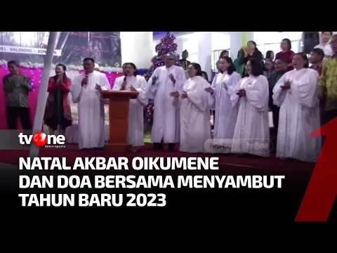 Ribuan Umat Nasrani Gelar Doa Bersama Menyambut Tahun 2023