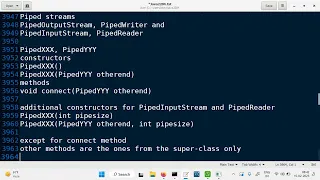 Piped io streams in Java