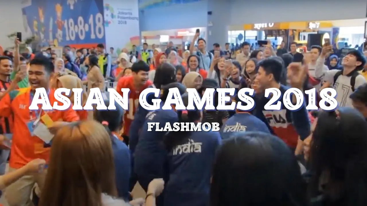 VIRAL UYYY! [FLASHMOB ASIAN GAMES 2018] ‘Meraih Bintang’ Via Vallen - Bandara SMB II PALEMBANG